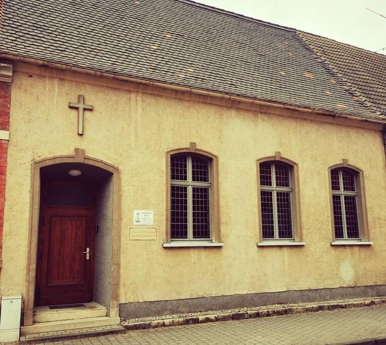 شقة Ehemalige Kirche In Neuem Glanz Oranienbaum-Woerlitz المظهر الخارجي الصورة